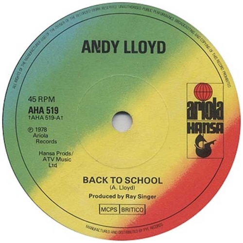 Vinyl / Andy Lloyd - Back To School