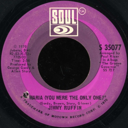 Vinyl / Jimmy Ruffin - Maria (You Were The Only One)