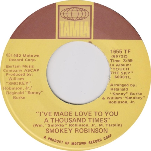 Vinyl / Smokey Robinson - I've Made Love To You A Thousand Times