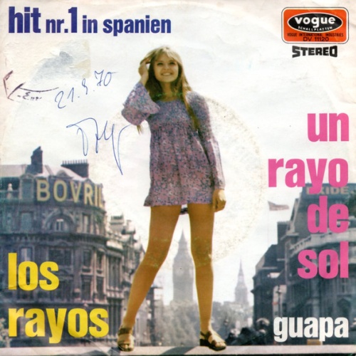 Vinyl / Los Rayos - Un Rayo Del Sol