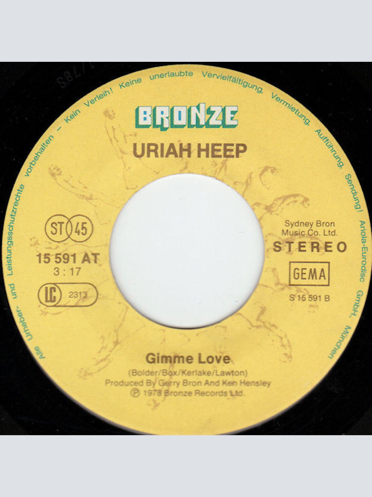 Vinyl / Uriah Heep - Love Or Nothing