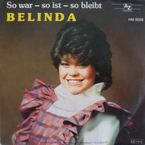 Vinyl / Belinda (6) - So War - So Ist - So Bleibt