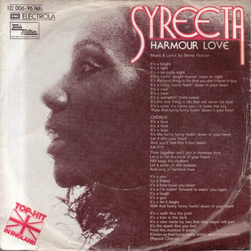 Vinyl / Syreeta - Harmour Love
