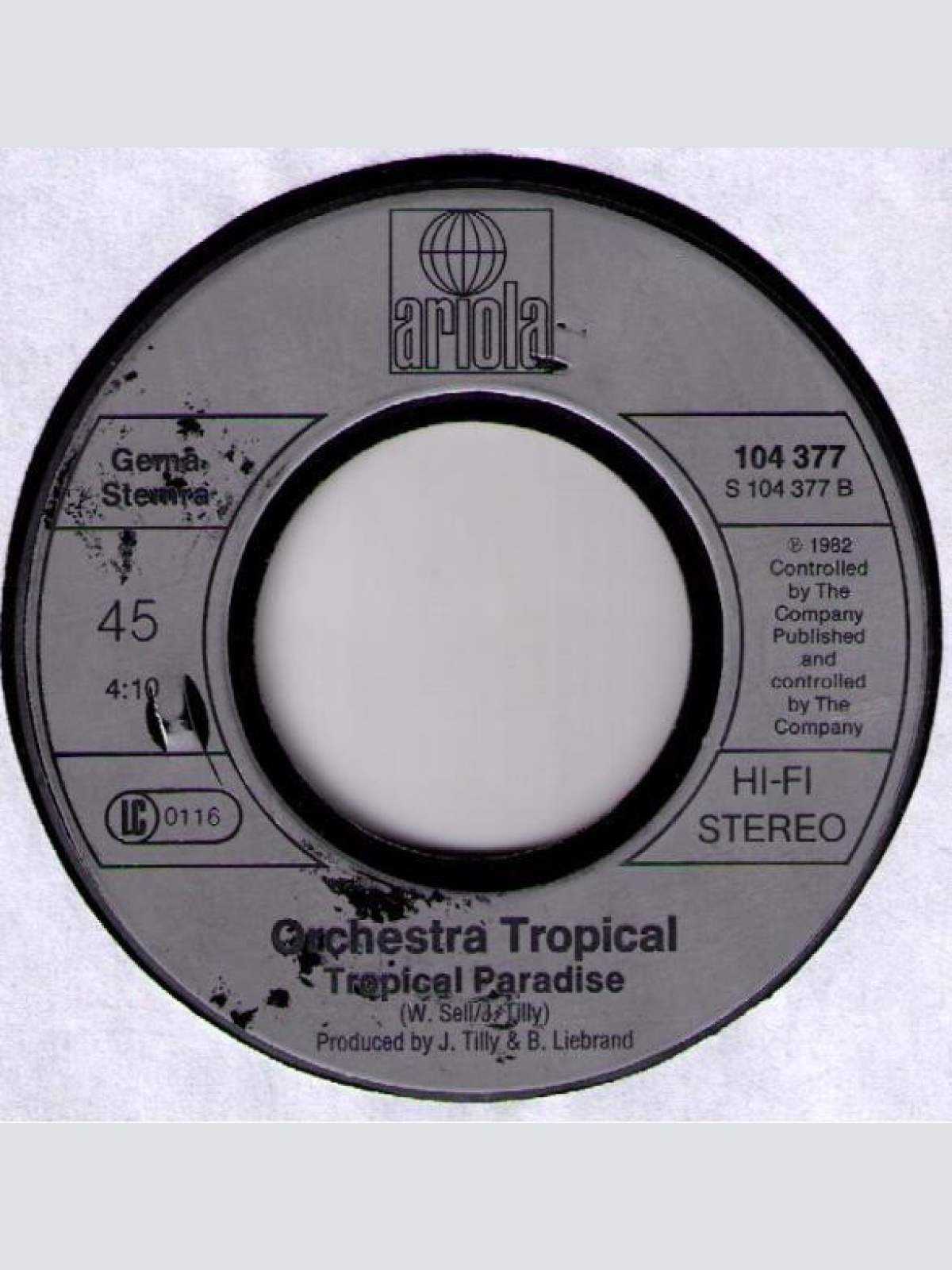 Vinyl / Julius Green - Rock Your Baby