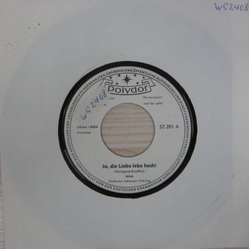 Vinyl / Mina (3) - Ja, Die Liebe Lebe Hoch