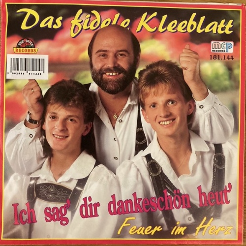 Vinyl / Das Fidele Kleeblatt - Ich Sag' Dir Dankeschön Heut'