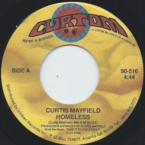 Vinyl / Curtis Mayfield - Homeless