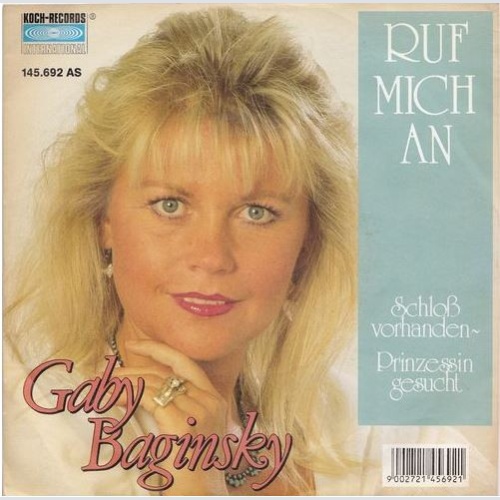 Vinyl / Gaby Baginsky - Ruf Mich An