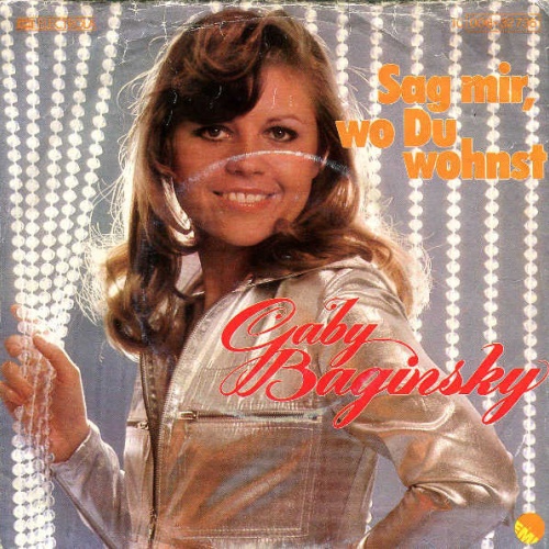 Vinyl / Gaby Baginsky - Sag Mir, Wo Du Wohnst