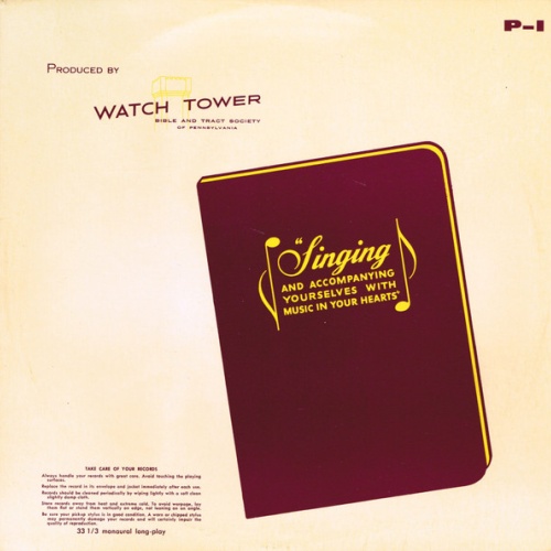 Vinyl / Unknown Artist - Singing And Accompanying Yourselves With Music In Your Hearts