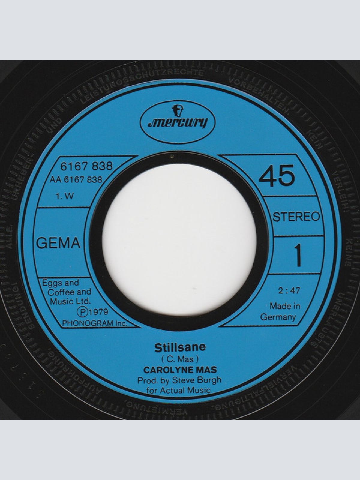 Vinyl / Carolyne Mas - Stillsane