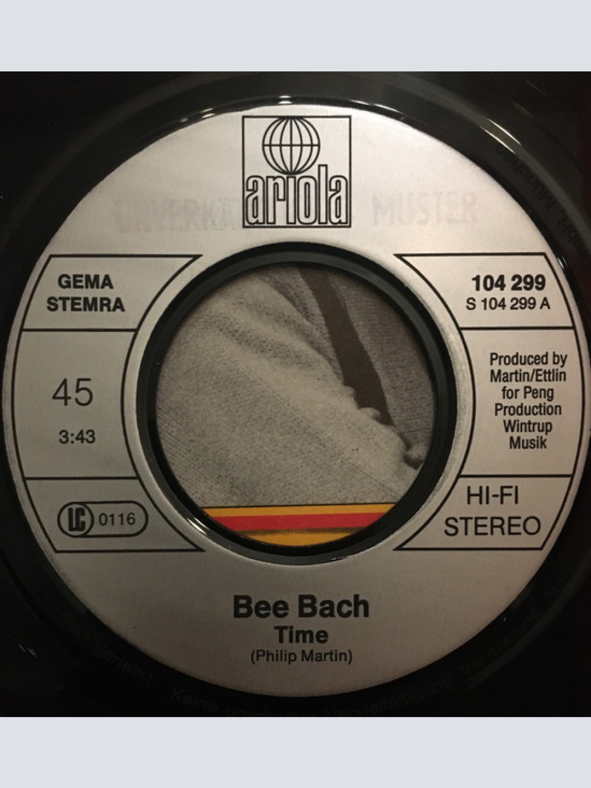 Vinyl / Bee-Bach* - Time / Shakin' Up
