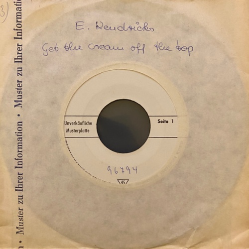 Vinyl / E. Kendricks* - Get The Cream Off The Top