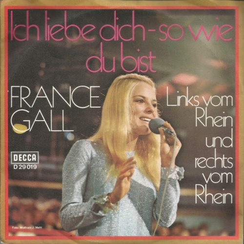 Vinyl / France Gall - Ich Liebe Dich - So Wie Du Bist