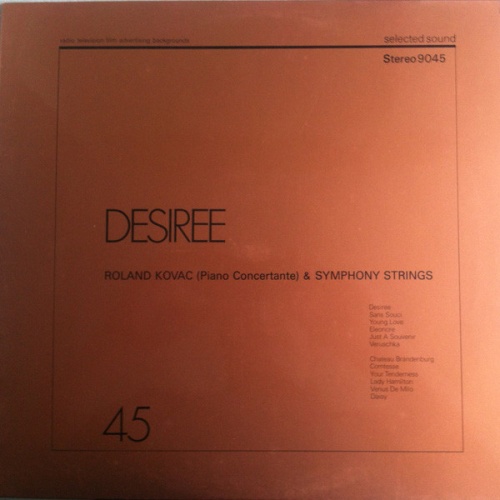 Vinyl / Roland Kovac & Symphony Strings - Desiree