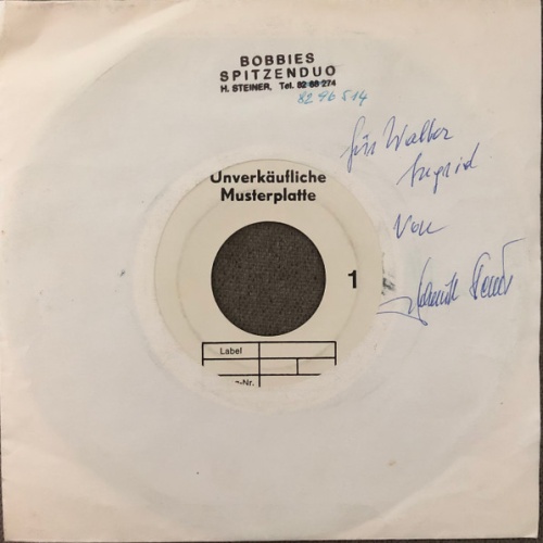 Vinyl / Bobbies - Schwammerl Im Wald / Bei Der Gemeinde