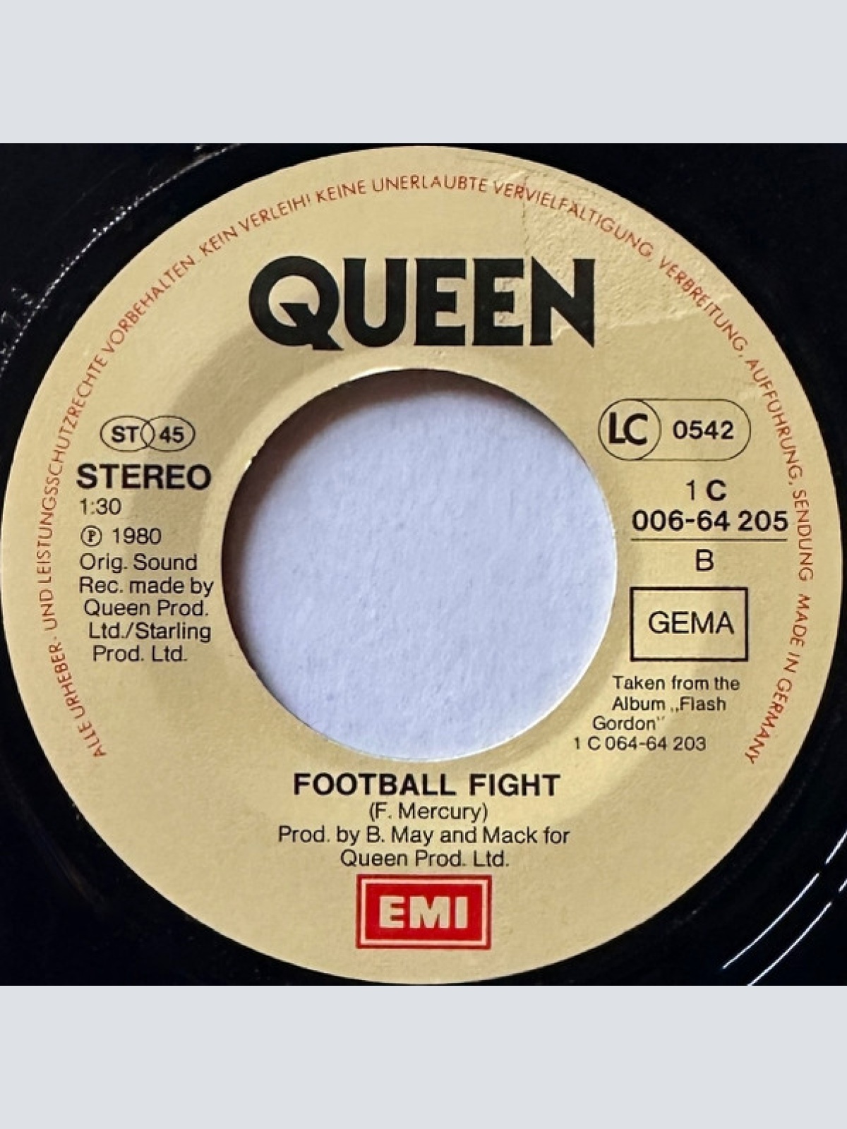 Vinyl / Queen - Flash