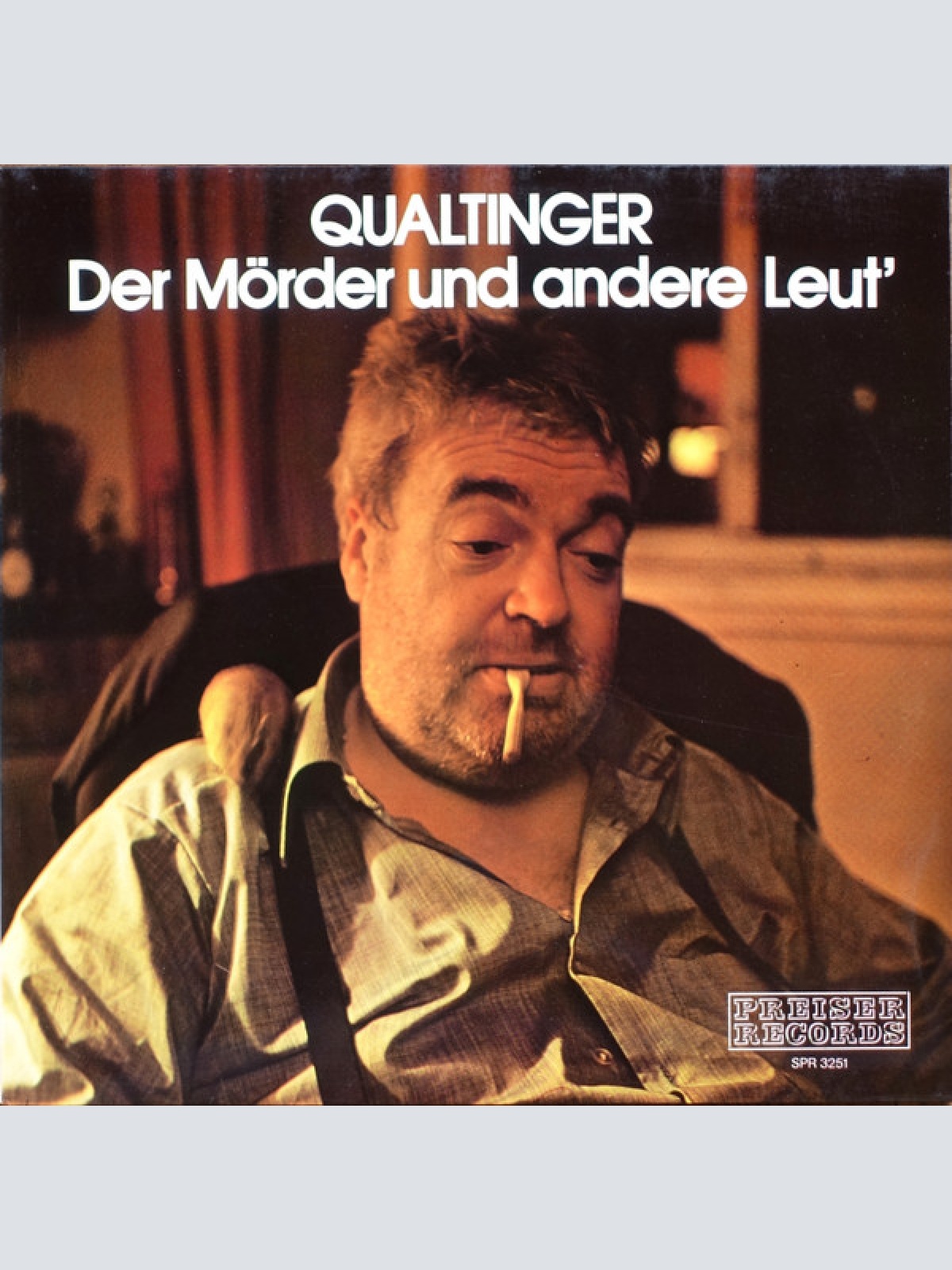Vinyl / Helmut Qualtinger - Der Mörder Und Andere Leut'