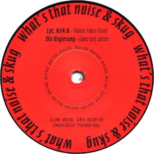 Vinyl / Various - What's That Noise & Skug