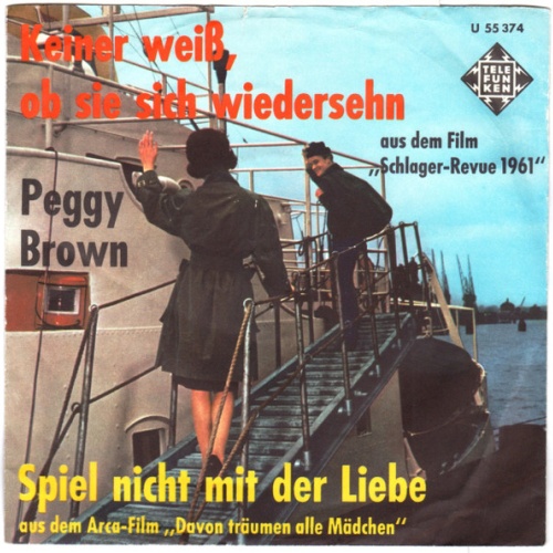 Vinyl / Peggy Brown - Keiner Weiß Ob Sie Sich Wiedersehn