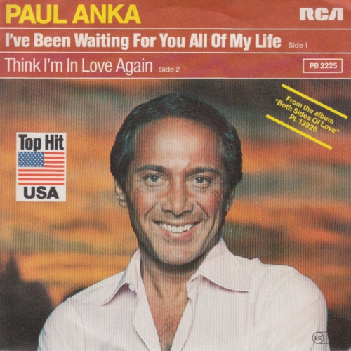 Vinyl / Paul Anka - I've Been Waiting For You All Of My Life