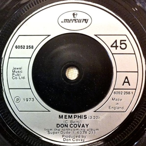 Vinyl / Don Covay - Memphis / Leave Him (Part 1)