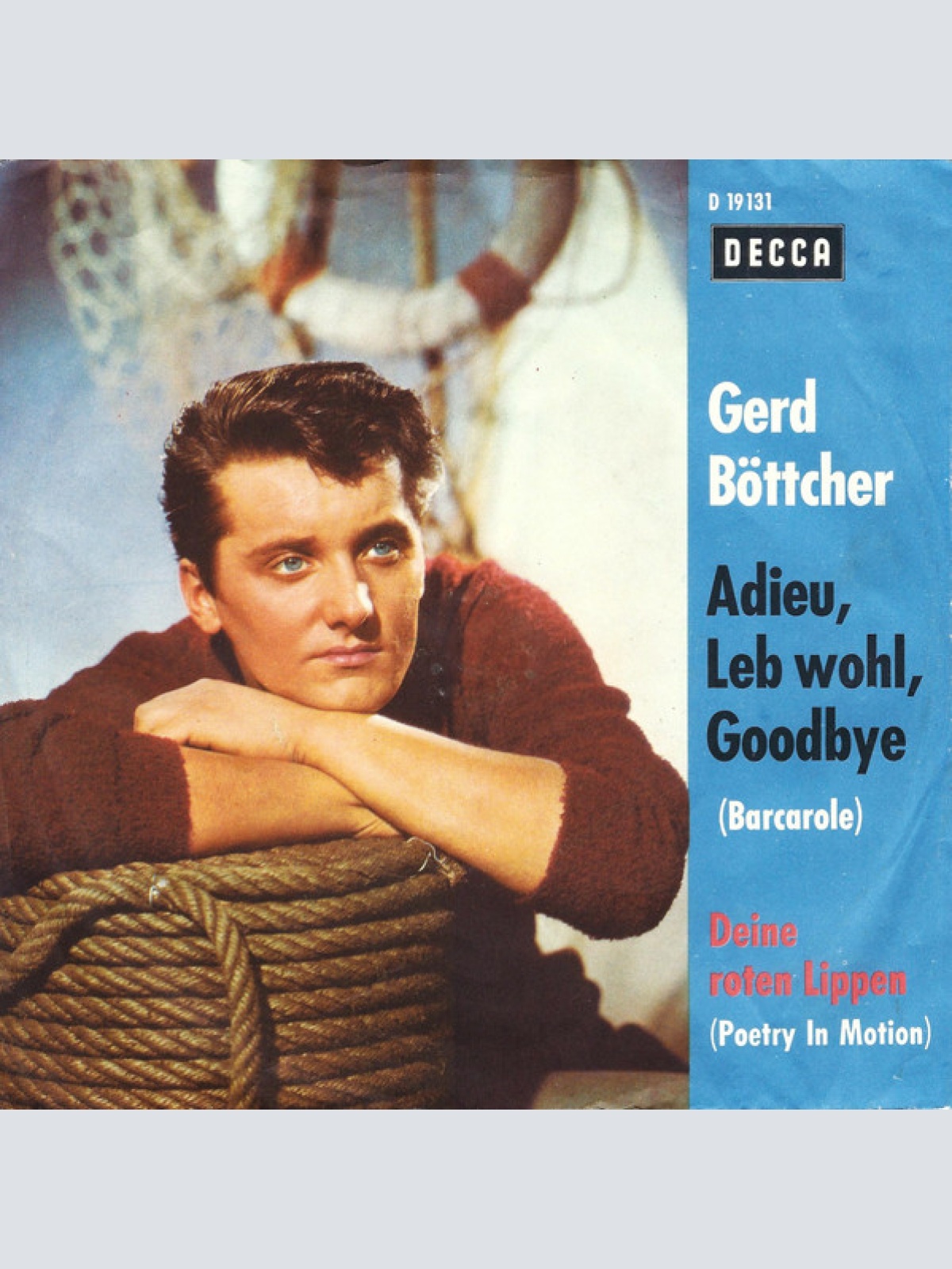 Vinyl / Gerd Böttcher - Adieu, Leb Wohl, Goodbye / Deine Roten Lippen