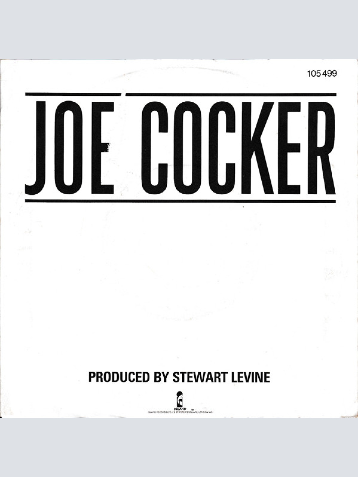 Vinyl / Joe Cocker - Threw It Away