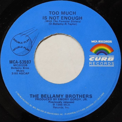 Vinyl / Bellamy Brothers - Too Much Is Not Enough