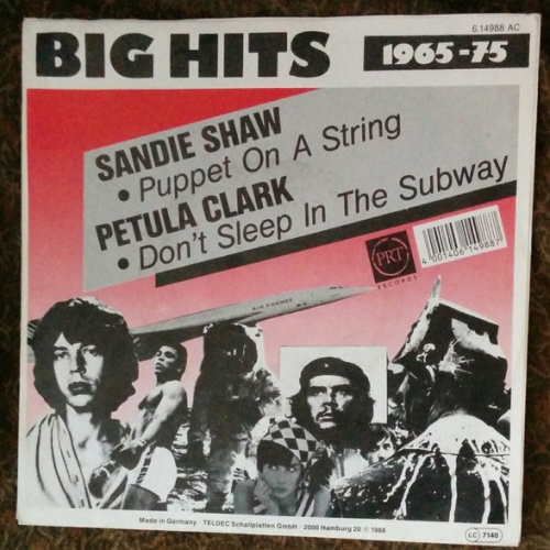 Vinyl / Sandie Shaw / Petula Clark - Puppet On A String / Don't Sleep In The Subway