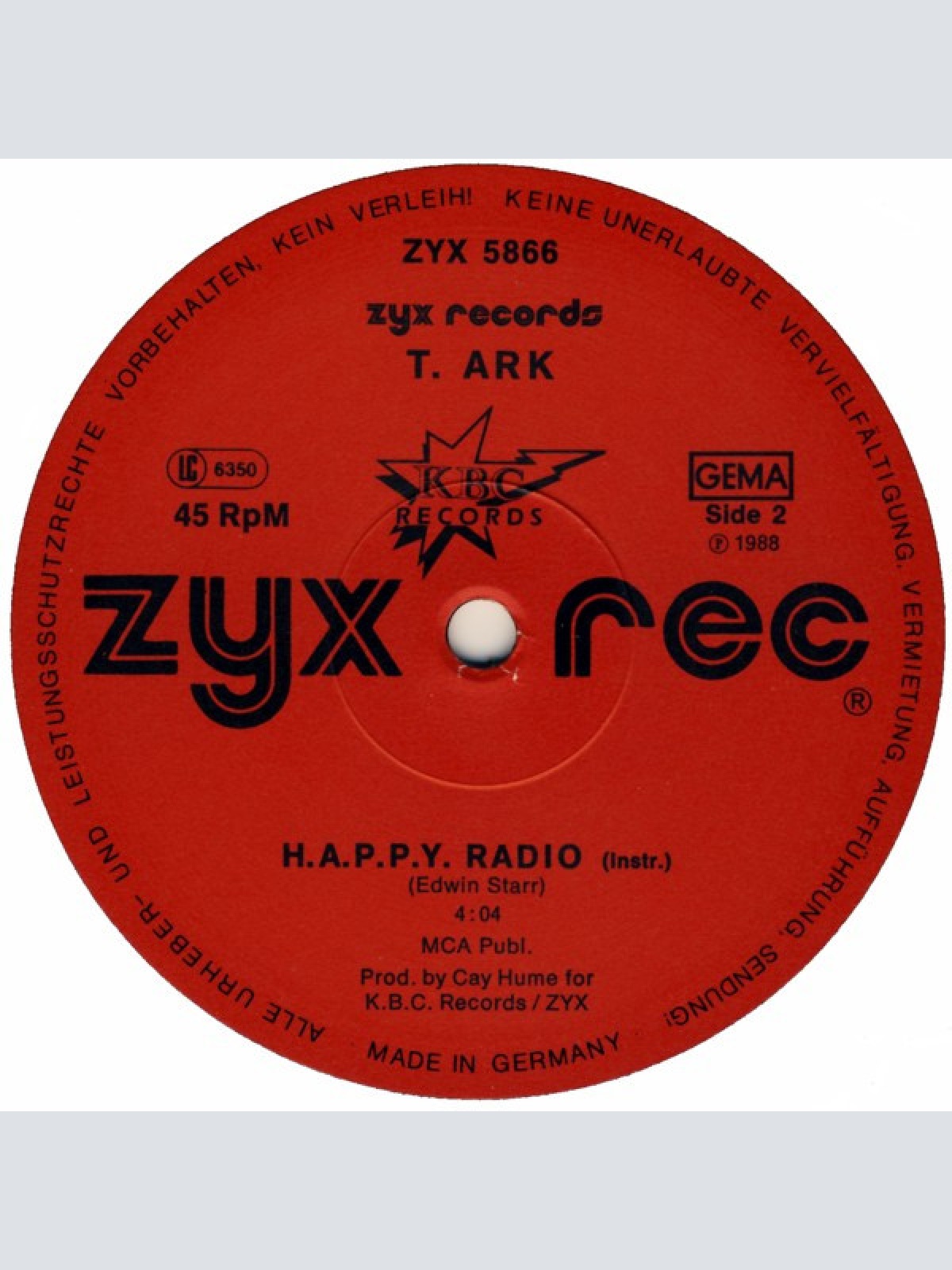 Vinyl / T. Ark - H.A.P.P.Y. Radio