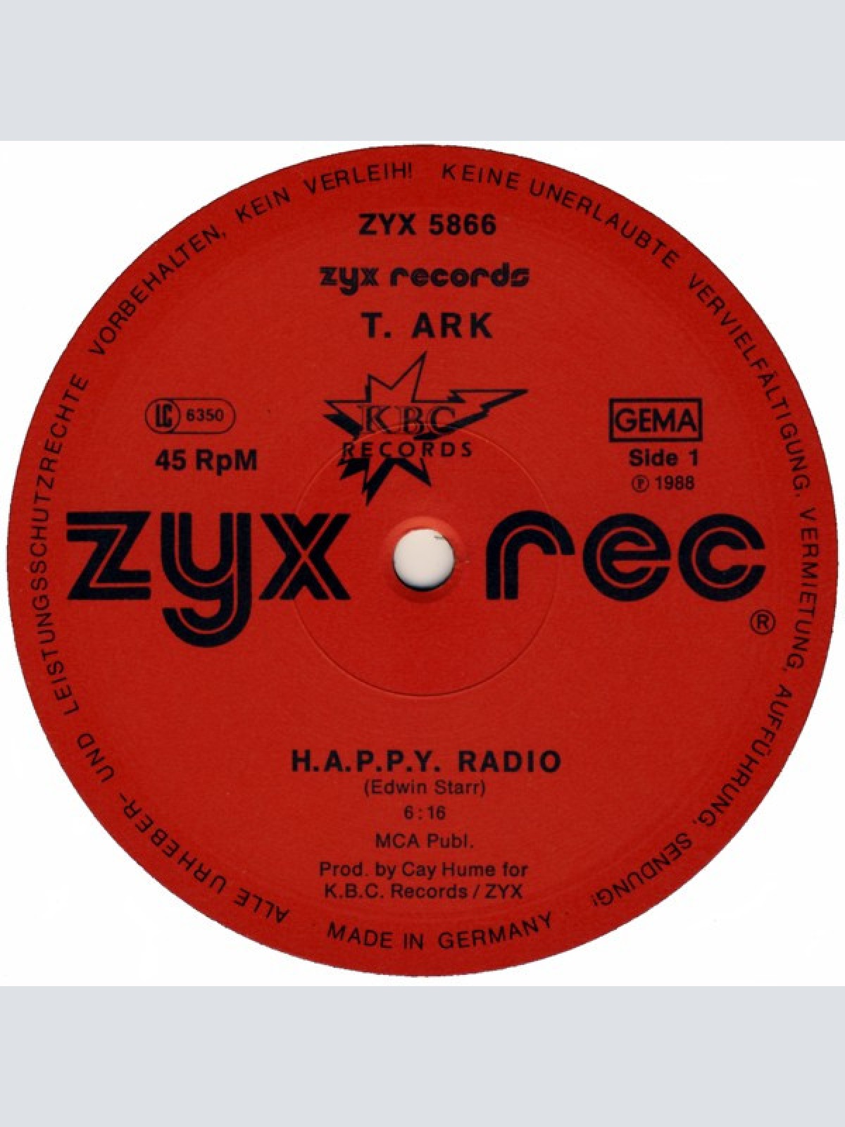Vinyl / T. Ark - H.A.P.P.Y. Radio