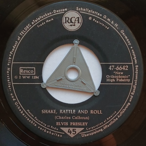 Vinyl / Elvis Presley - Shake, Rattle And Roll / Lawdy Miss Clawdy