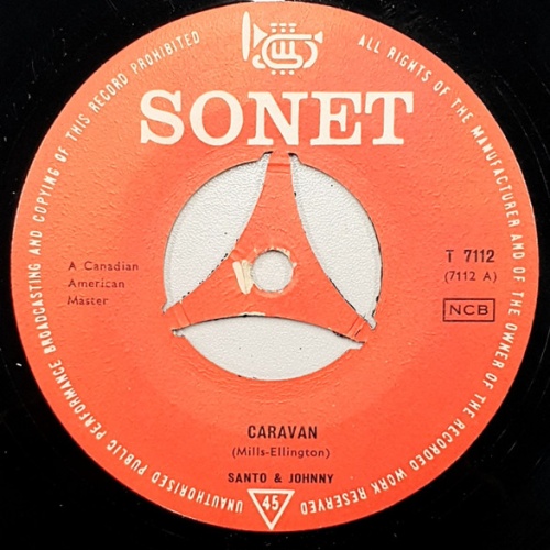 Vinyl / Santo & Johnny - Caravan / Summertime