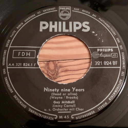 Vinyl / Guy Mitchell - Ninety Nine Years (Dead Or Alive)