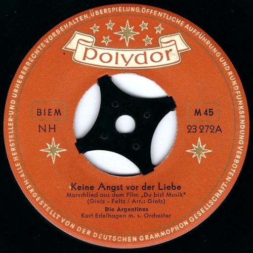 Vinyl / Die Argentinos - Keine Angst Vor Der Liebe