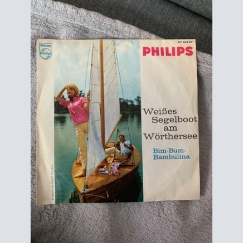 Vinyl / Eddy Holger - Weisses Segelboot Am Wörthersee