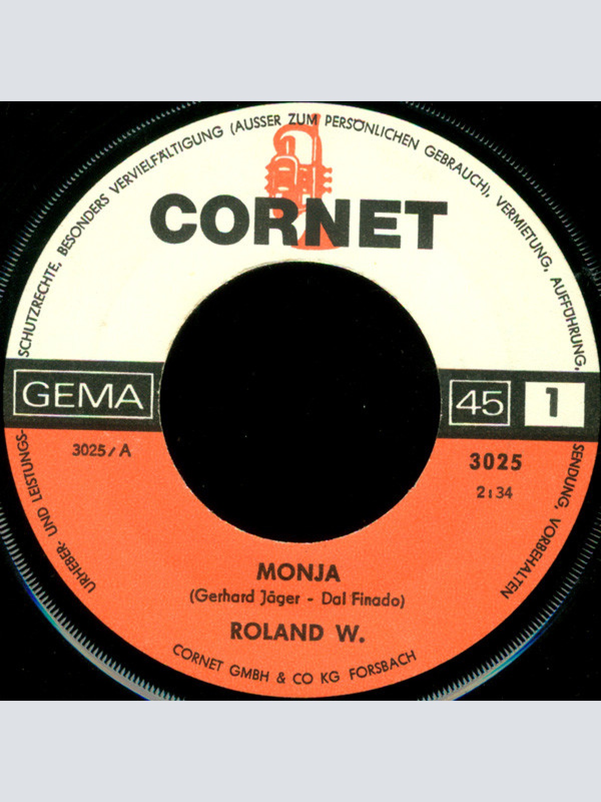 Vinyl / Roland W. - Monja