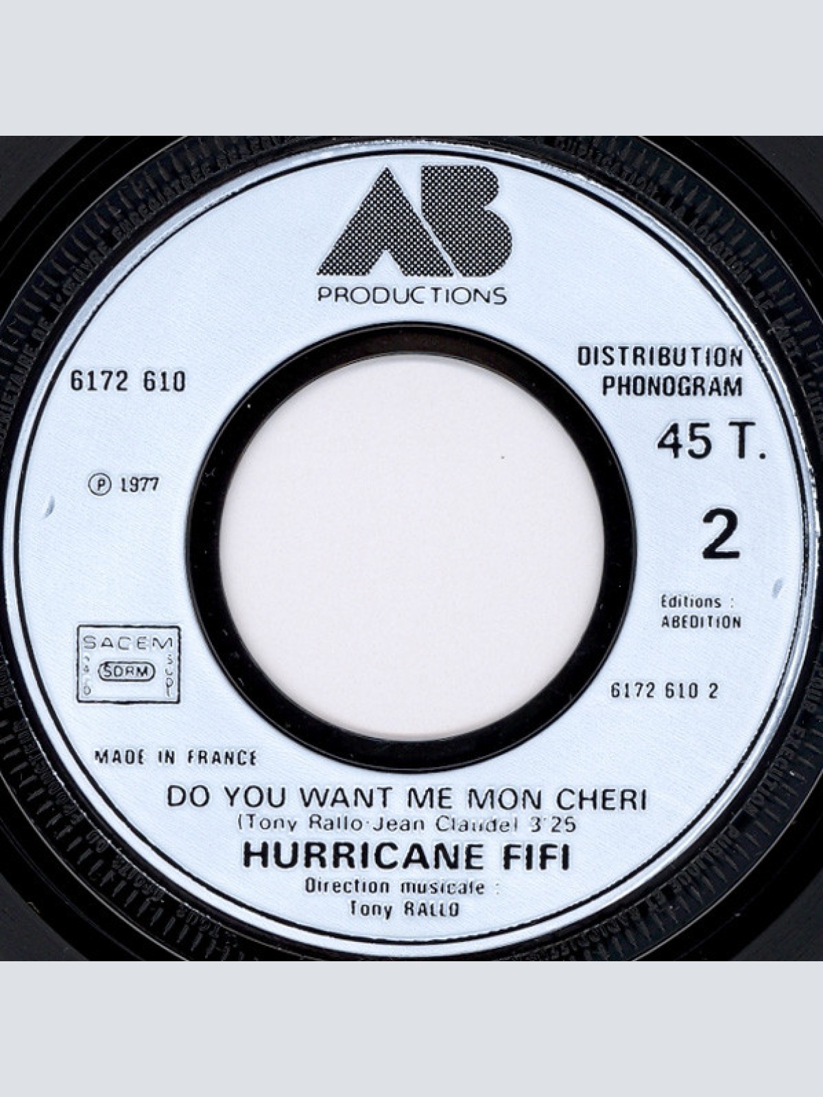 Vinyl / Hurricane Fifi - Keep Her On The Move