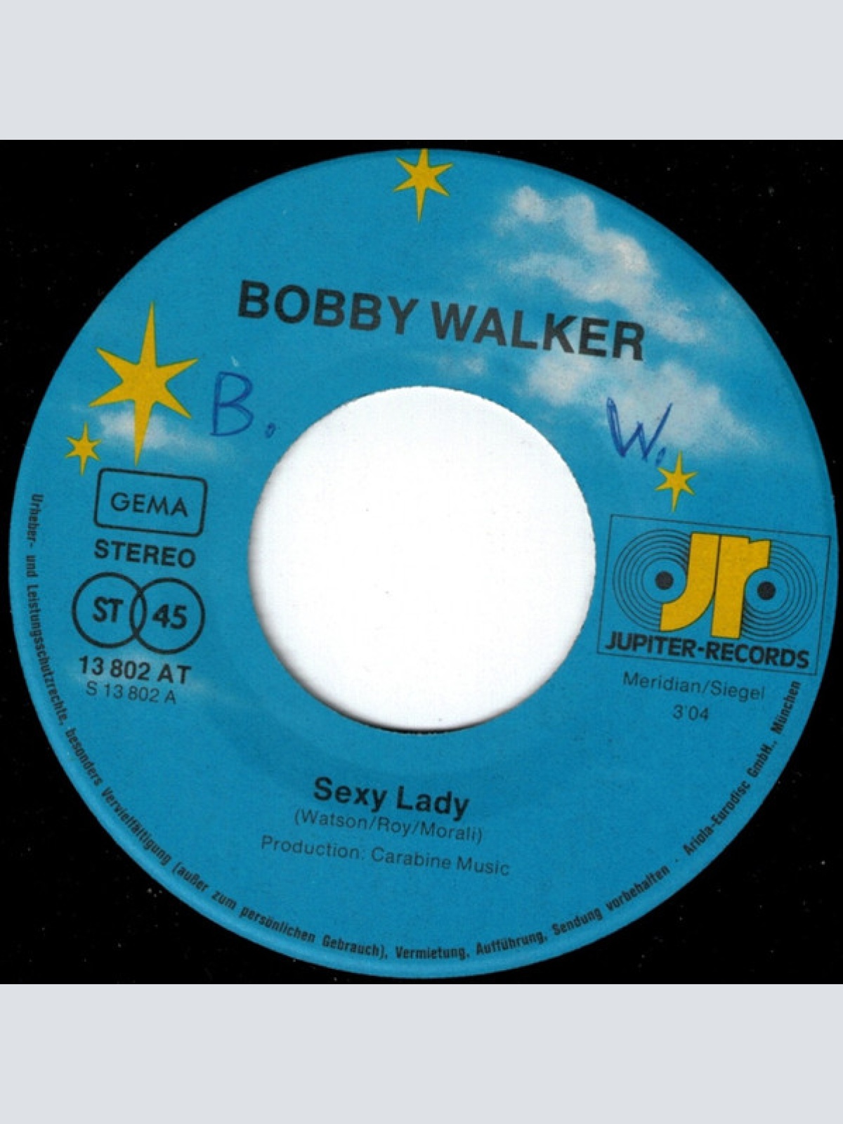 Vinyl / Bobby Walker (2) - Sexy Lady
