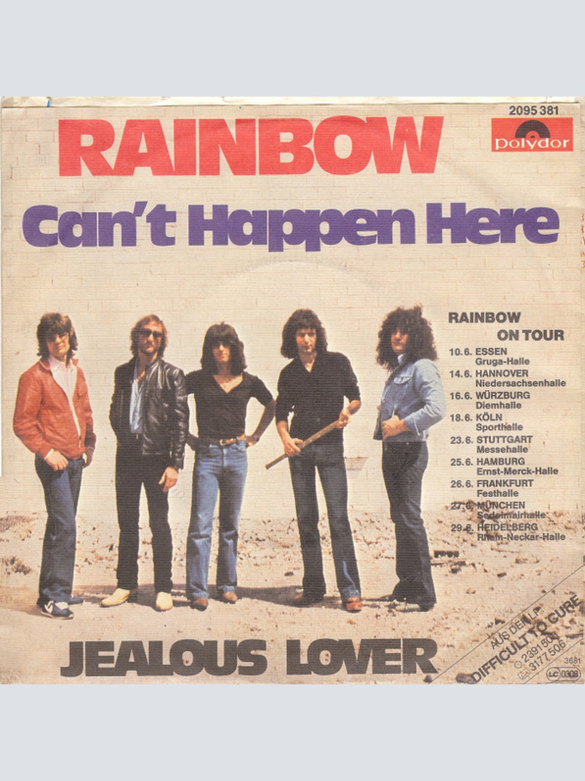 Vinyl / Rainbow - Can't Happen Here