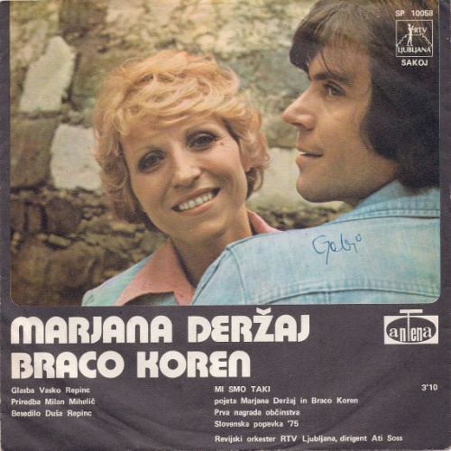 Vinyl / Ivan Mojzer* / Marjana Deržaj / Braco Koren - Mi Smo Taki / Deček Z Ulice