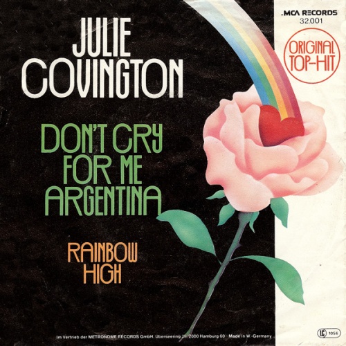 Vinyl / Julie Covington - Don't Cry For Me Argentina