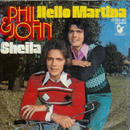 Vinyl / Phil & John - Hello Martina / Sheila