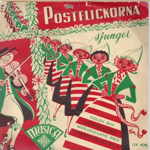 Vinyl / Postflickorna - Postflickorna Sjunger