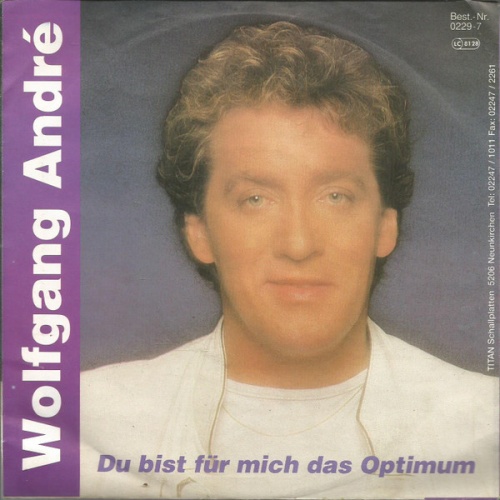Vinyl / Wolfgang André - Du Bist Für Mich Das Optimum