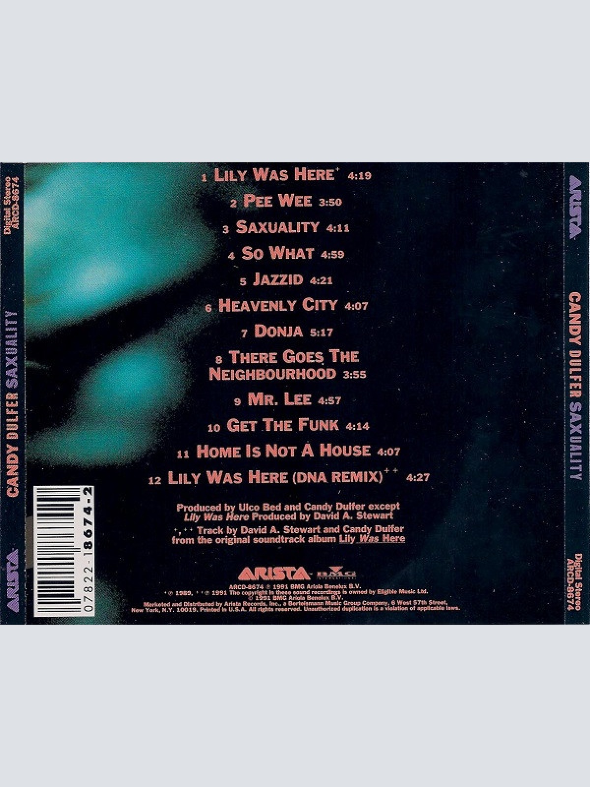 CD / Candy Dulfer - Saxuality