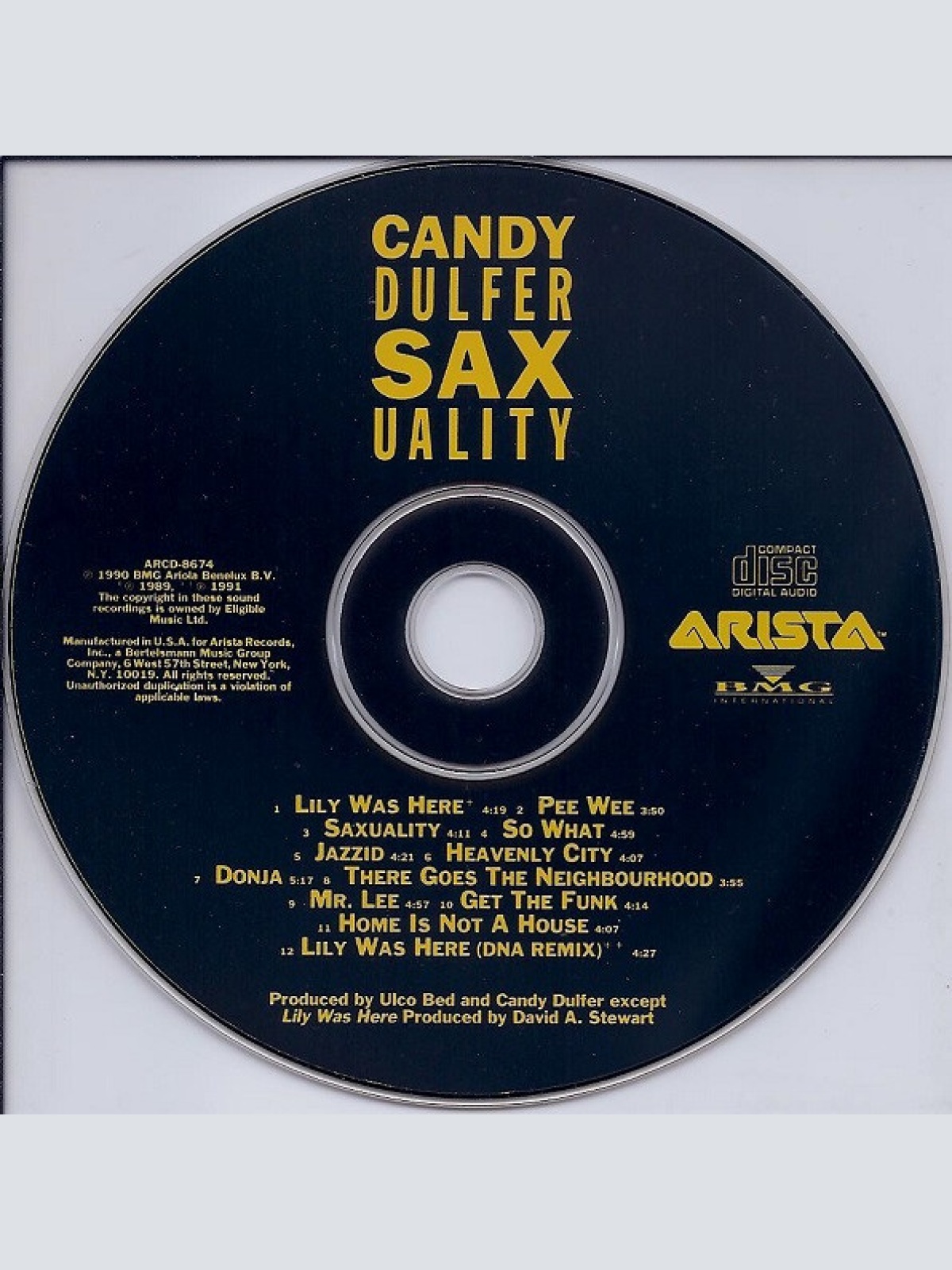 CD / Candy Dulfer - Saxuality