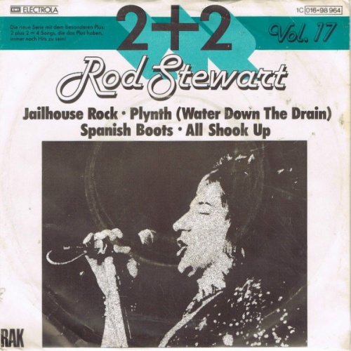 Vinyl / Rod Stewart - Jailhouse Rock / Plynth (Water Down The Drain) / Spanish Boots / All Shook Up