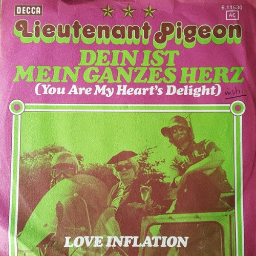 Vinyl / Lieutenant Pigeon - Dein Ist Mein Ganzes Herz